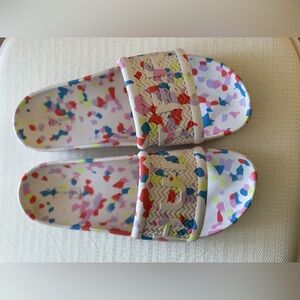Hunter Multicolor Slide Sandals